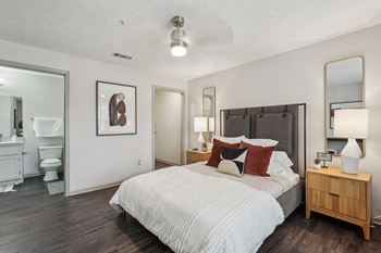 Spacious bedroom